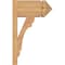 Ekena Millwork Olympic Arts & Crafts Smooth Outlooker, Western Red Cedar, 7 1/2"W x 14"D x 22"H OUT08X14X22OLY03SWR - alternate 2